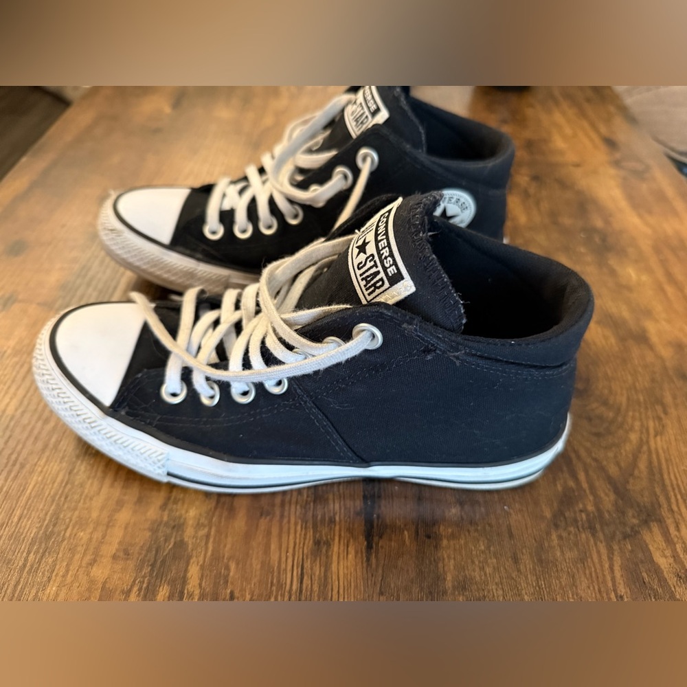 Converse Black and White Chuck Taylor Sneakers